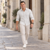Grey Colour Printed Casual Shirt for Men - Thumbnail Image 5