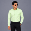 Pista Color Plain Formal Shirt for Men - Thumbnail Image 1