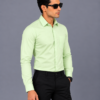 Pista Color Plain Formal Shirt for Men - Thumbnail Image 2