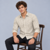 Geometric Printed Casual Shirt for Men - Thumbnail Image 4