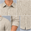 Geometric Printed Casual Shirt for Men - Thumbnail Image 7