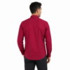 Red Plain Formal Shirt for Men - Thumbnail Image 3