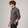 Brown Abstract Printed Casual Shirt for Men - Thumbnail Image 2