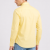 Yellow Plain Formal Shirt for Men - Thumbnail Image 3