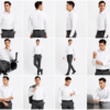 White Plain Formal Shirt for Men - Thumbnail Image 6