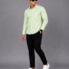 Pista Color Plain Formal Shirt for Men - Thumbnail Image 5