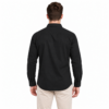 Black Plain Formal Shirt for Men - Thumbnail Image 3