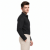 Black Plain Formal Shirt for Men - Thumbnail Image 2