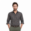 Geometric Printed Casual Shirt for Men - Thumbnail Image 1