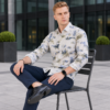 Abstract Printed Casual Shirt for Men - Thumbnail Image 4
