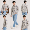 Abstract Printed Casual Shirt for Men - Thumbnail Image 6