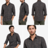 Geometric Printed Casual Shirt for Men - Thumbnail Image 5