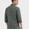 Green Leaf Printed Casual Shirt for Men - Thumbnail Image 3