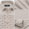 Diamond Printed Casual Shirt for Men - Thumbnail Image 7