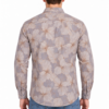 Brown Floral Printed Casual Shirt for Men - Thumbnail Image 3